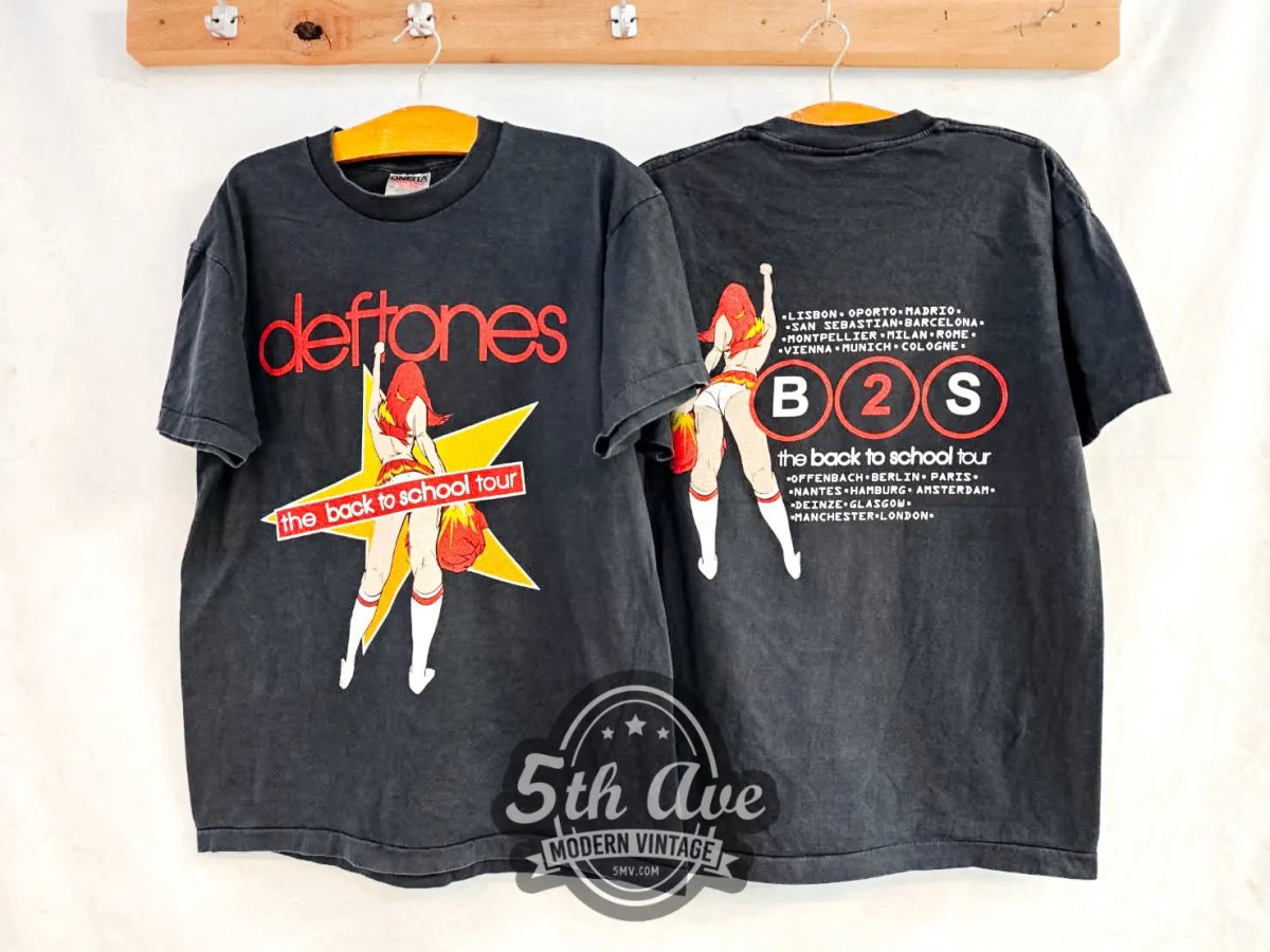 Deftones The Back to School Tour B2S - New Vintage Band T shirt - Vintage Band Shirts