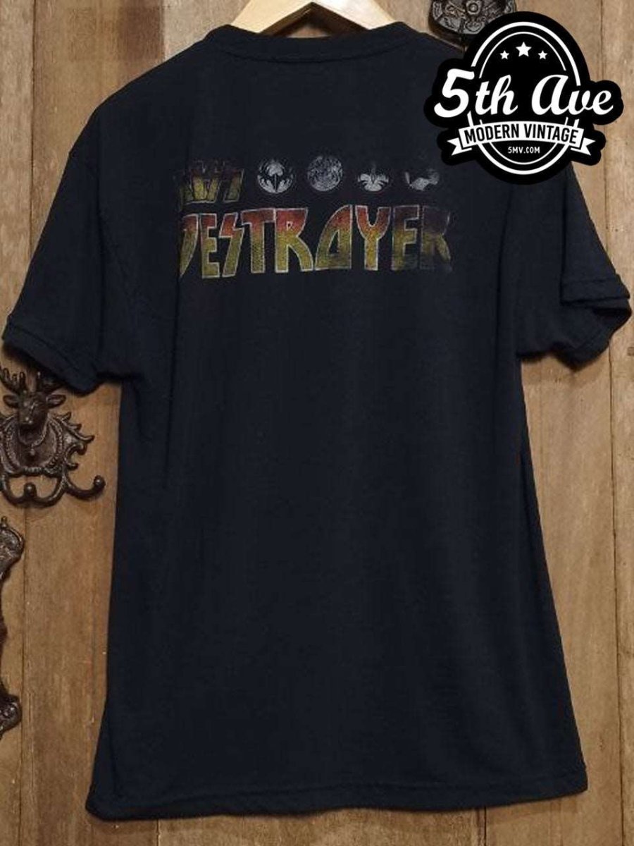 Destroyer: The Ultimate KISS t shirt - Vintage Band Shirts