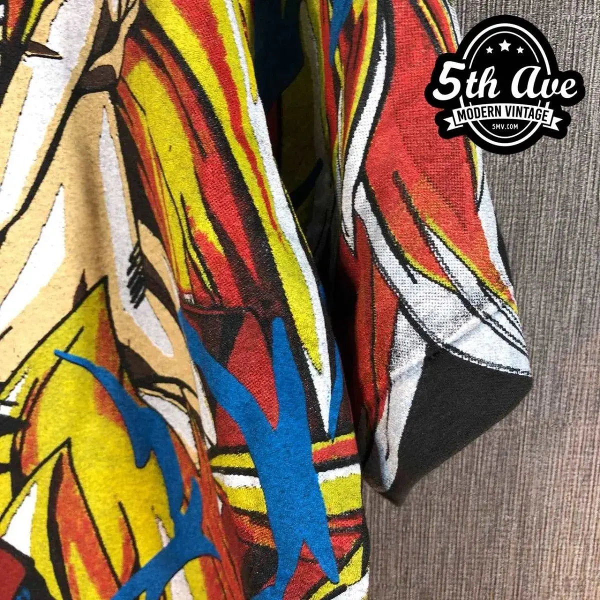 Dragon Ball Z Goku Super Saiyan - AOP all over print New Vintage Anime T shirt - Vintage Band Shirts