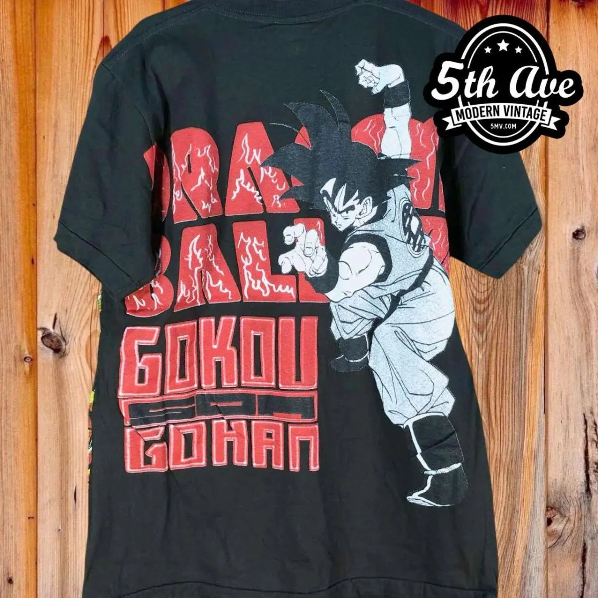 Dragon Ball Z Goku Super Saiyan - AOP all over print New Vintage Anime T shirt - Vintage Band Shirts