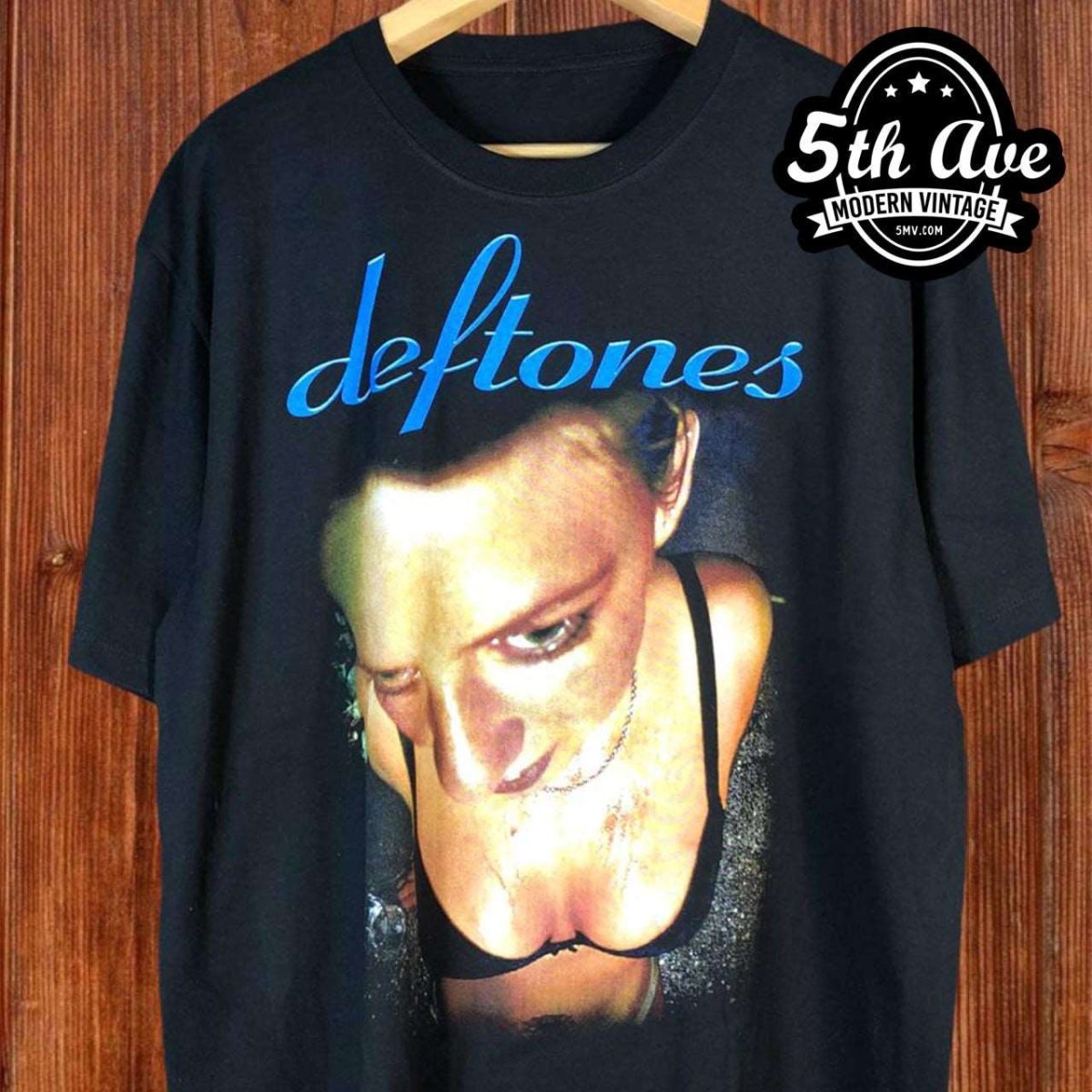 Echoes of Passion: Deftones 'Around the Fur' Tribute Tee - Vintage Band Shirts