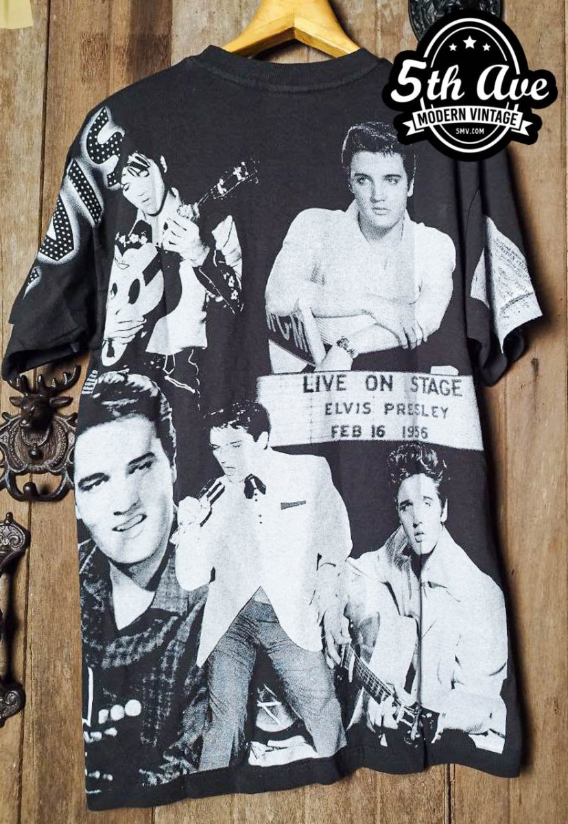 NWOT Vintage Kung-fu Elvis newest Alstyle Apparel Shirt 3XL