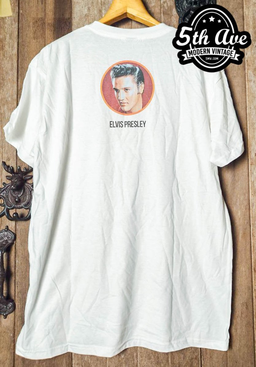 Elvis Presley "King of Rock and Roll" - New Vintage Band T shirt - Vintage Band Shirts