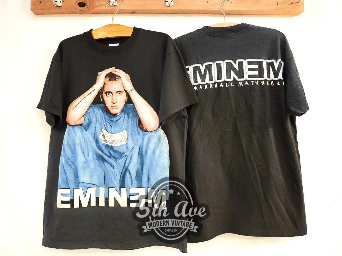 Eminem The Marshall Mathers LP "EMINƎM" - Vintage Reprint Band T-Shirt - Vintage Band Shirts