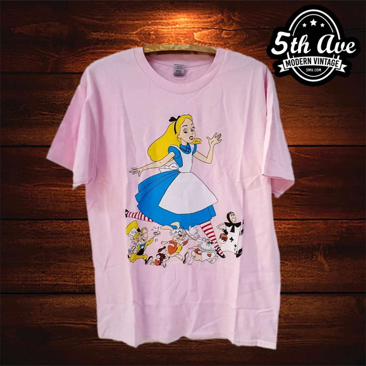 Enchanted Adventures: Alice in Wonderland Animation t shirt - Vintage Band Shirts