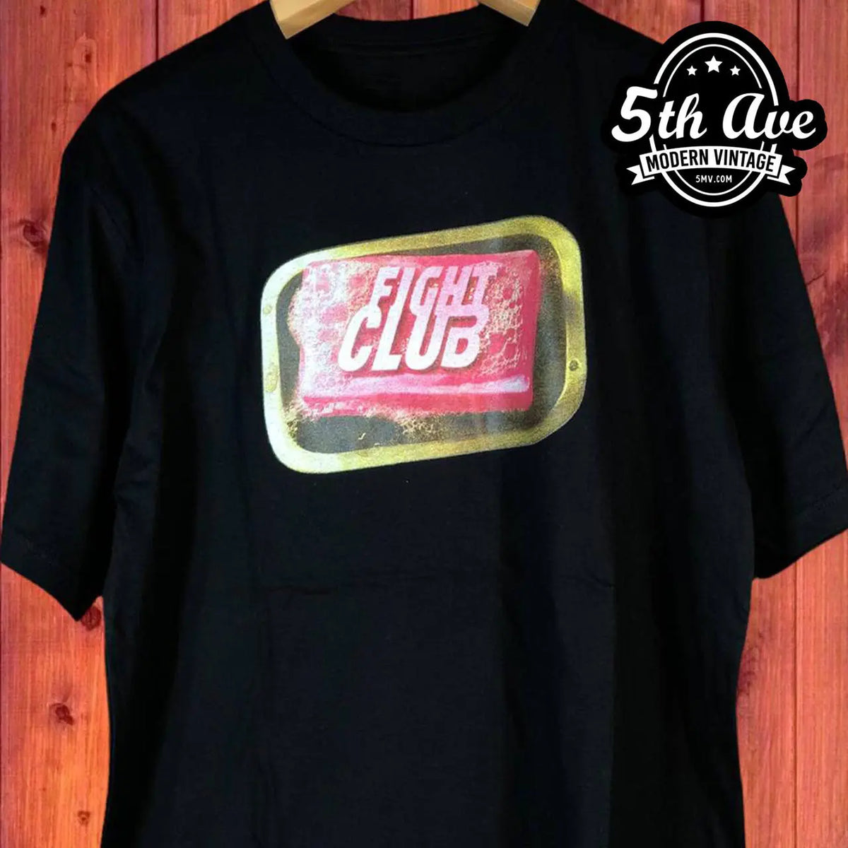 Fight Club Rule - New Vintage Movie T-Shirt vintage band t-shirt on rack