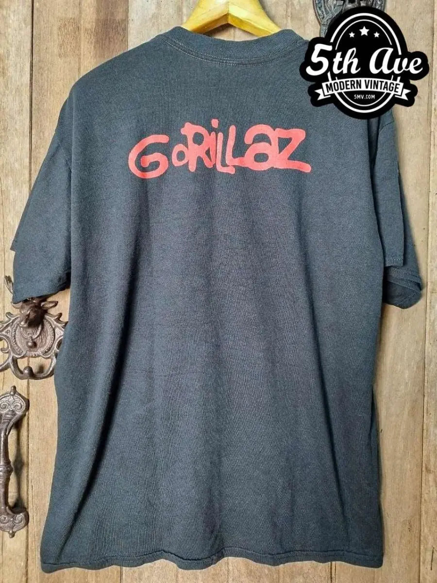 gorillaz tシャツ　90s 古着 GORILLAZ vintage alternative indie 90s t-shirt blur XS S M L