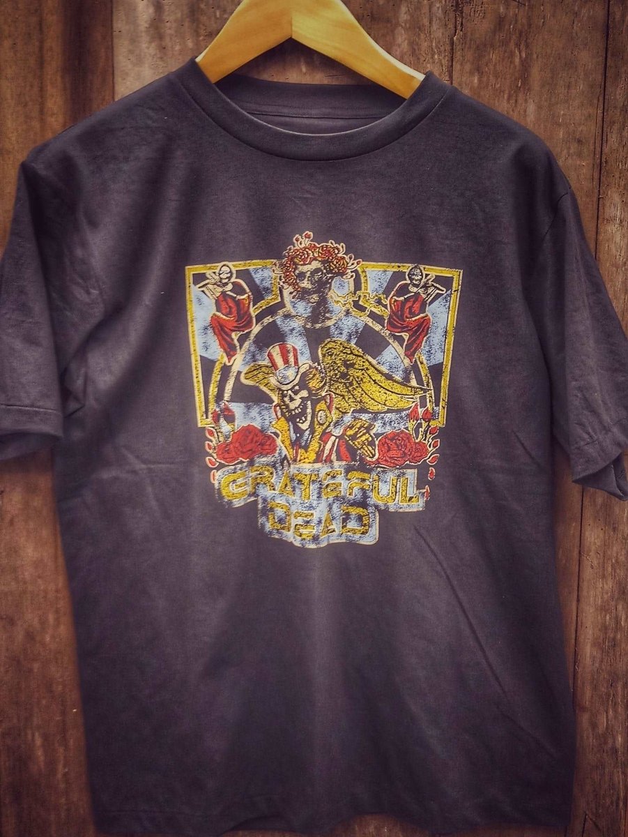 Grateful Dead 100% Cotton New Vintage Band T Shirt - Vintage Band Shirts