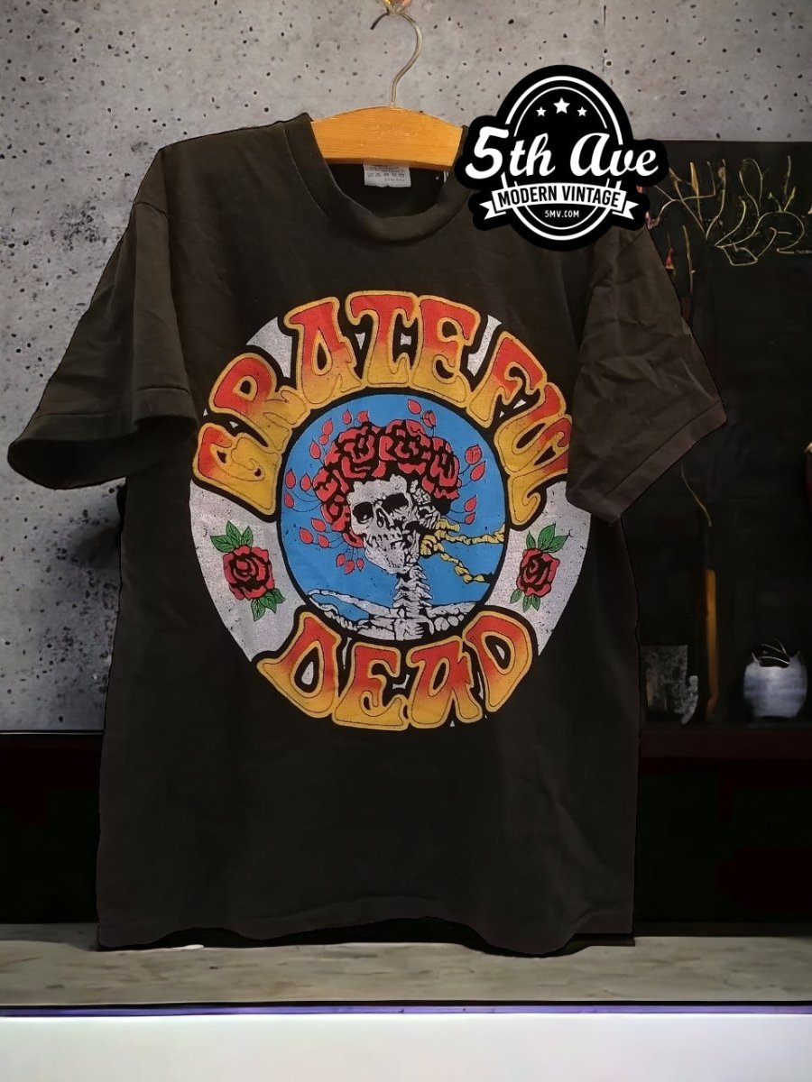 Grateful Dead 'The Quick and the Dead' Concert t shirt: Avalon Ballroom 1966 - Vintage Band Shirts