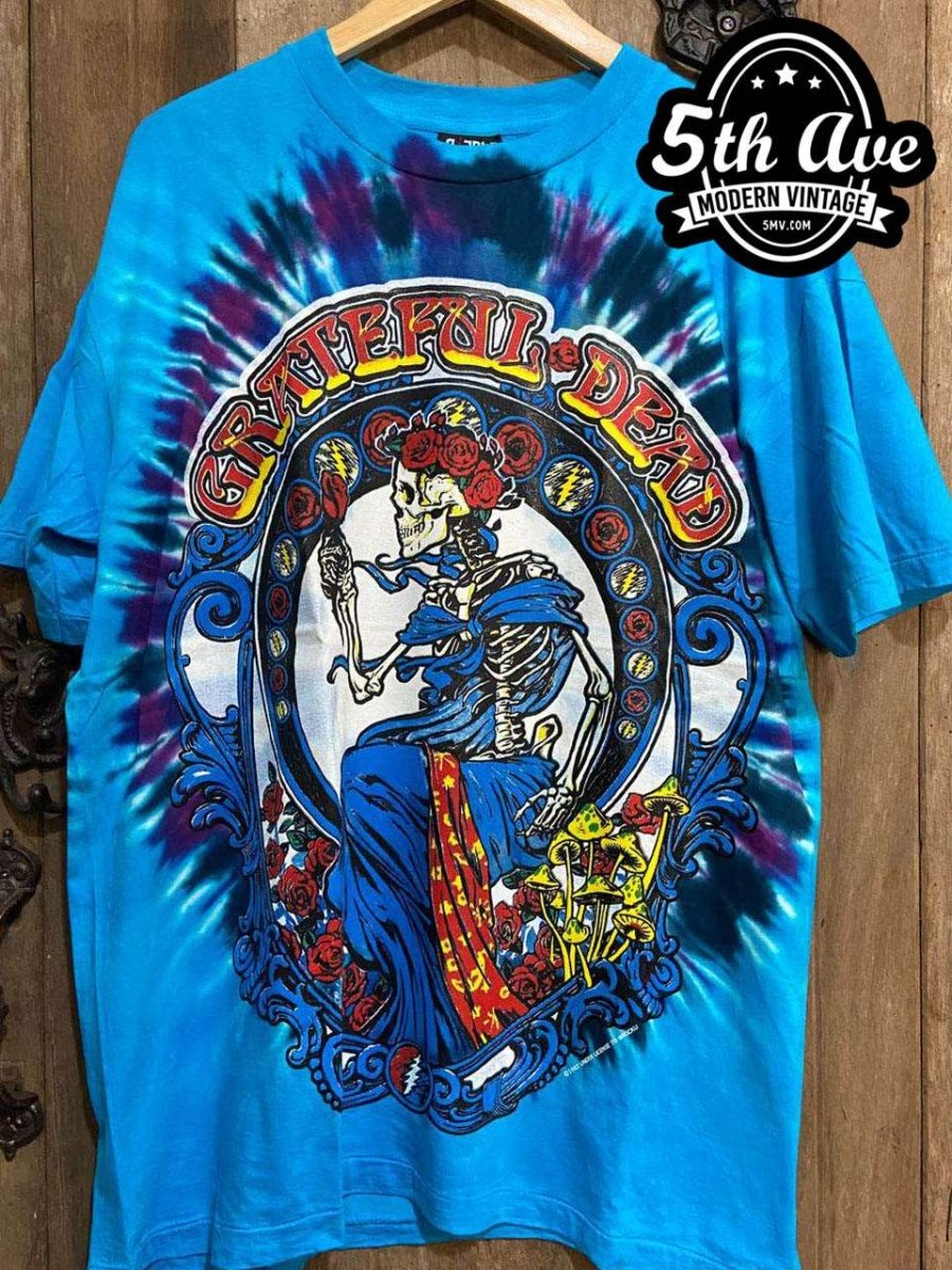 Grateful Dead Tie Dye - New Vintage Band T shirt - Vintage Band Shirts