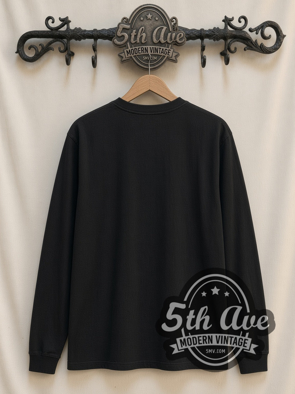 Green Day vintage band long sleeve t-shirt, back view on the 5MV rack