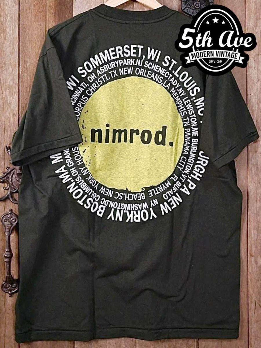 Green Day Nimrod Tour 1998 - New Vintage Band T shirt - Vintage Band Shirts