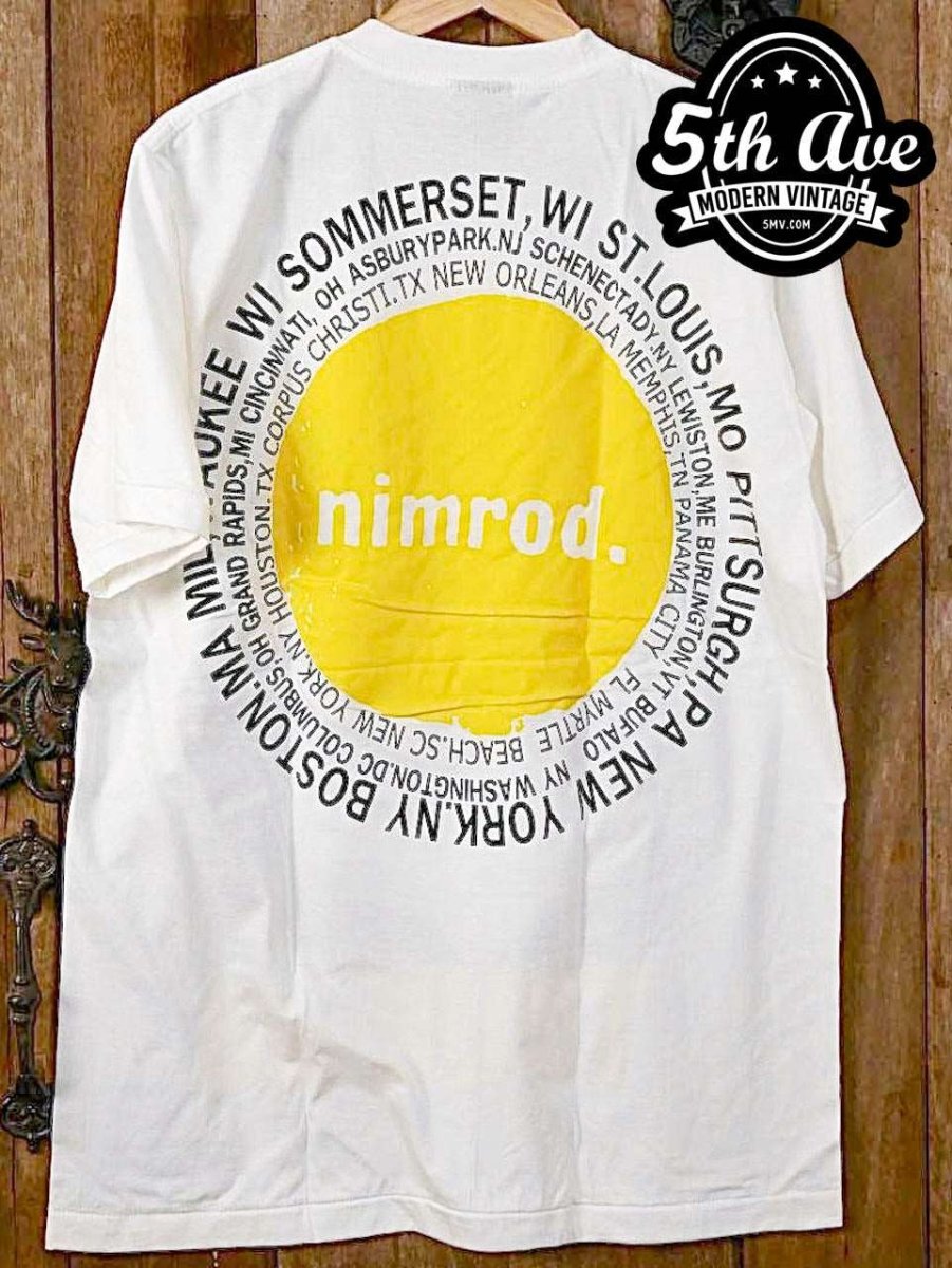 Green Day Nimrod Tour 1998 - New Vintage Band T shirt - Vintage Band Shirts