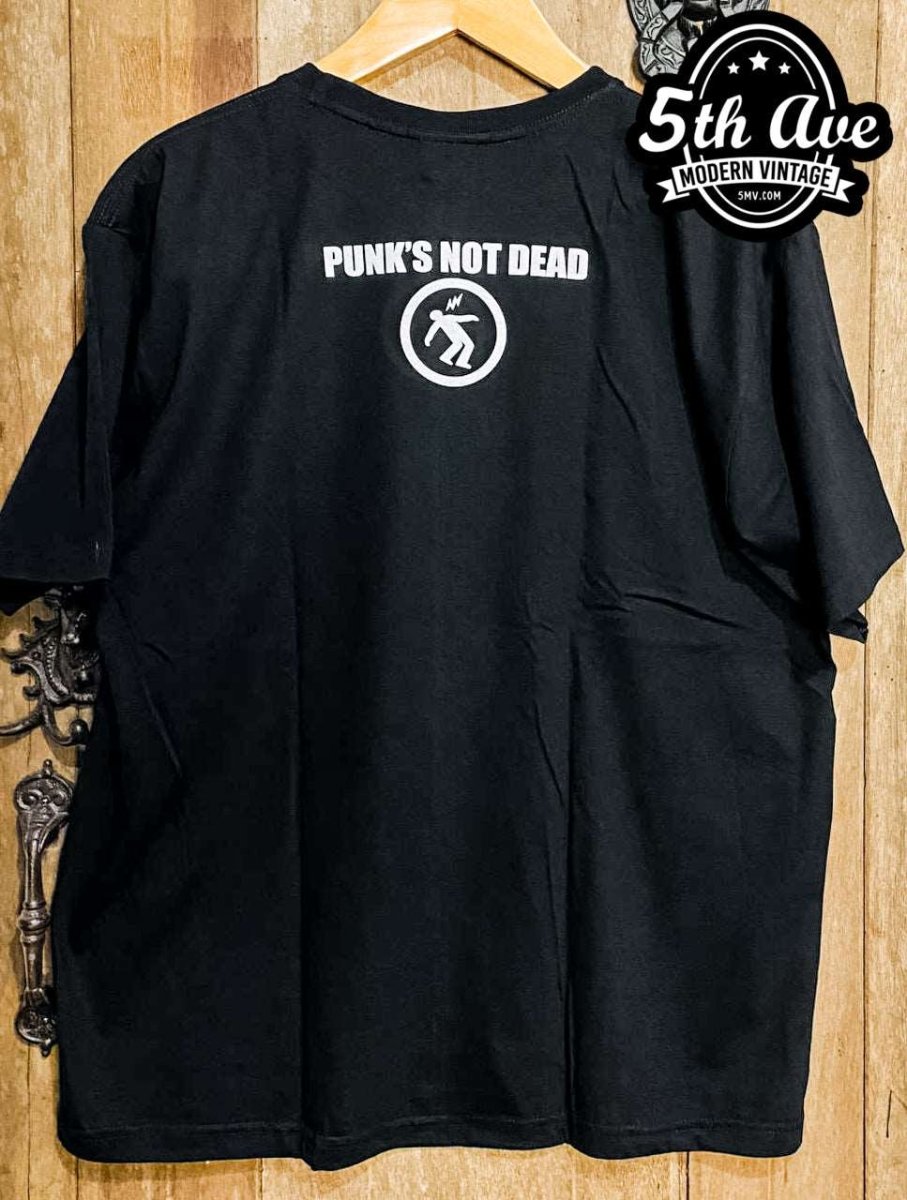 Green Day Punk Not Dead - New Vintage Band T shirt - Vintage Band Shirts