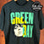 Green Day Vintage-Inspired Enzyme-Washed Cotton T-Shirt with Iconic Band Graphic - Vintage Band Shirts