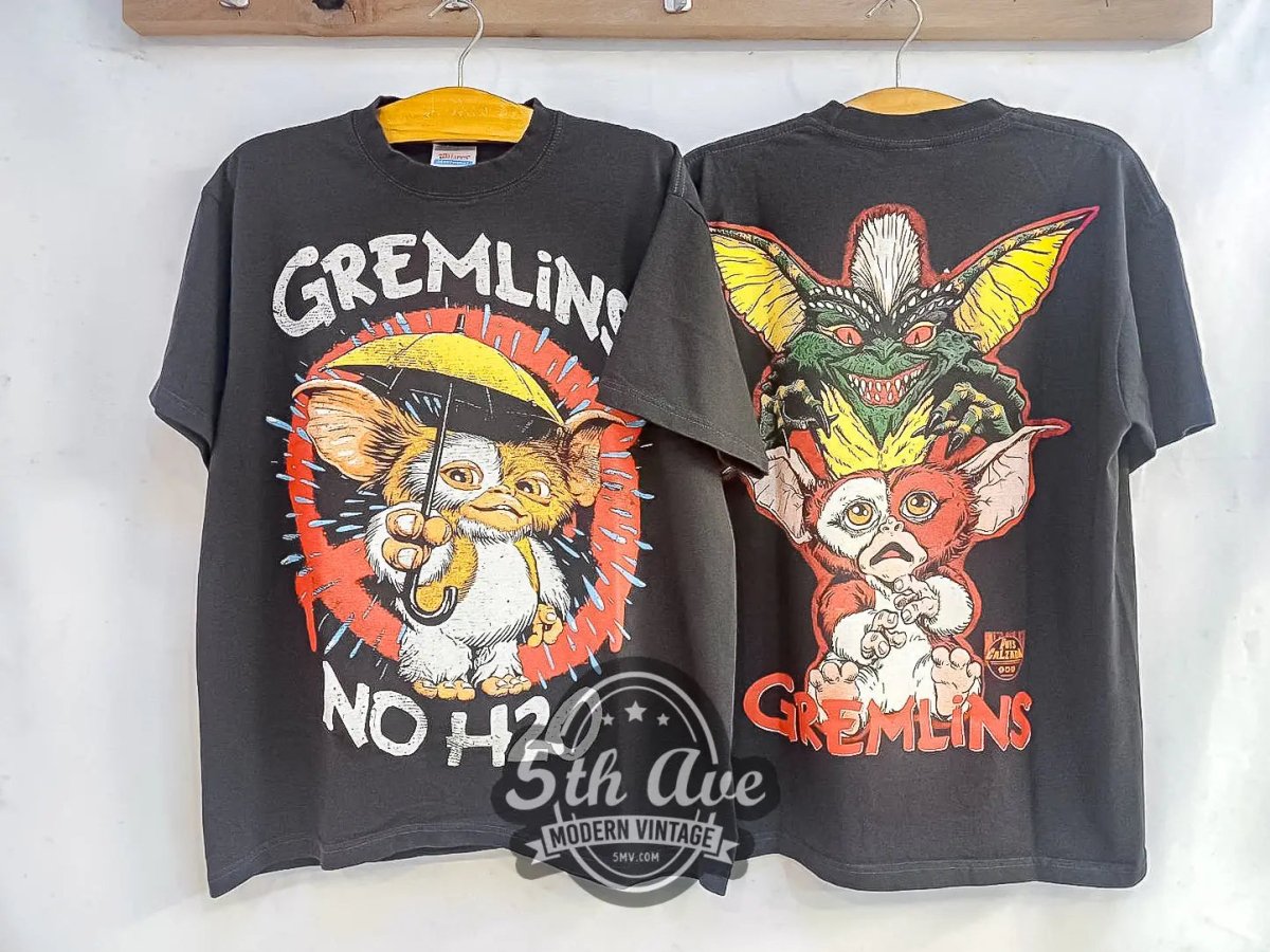 Gremlin No H2O - Vintage Reprint Movie T-Shirt - Vintage Band Shirts