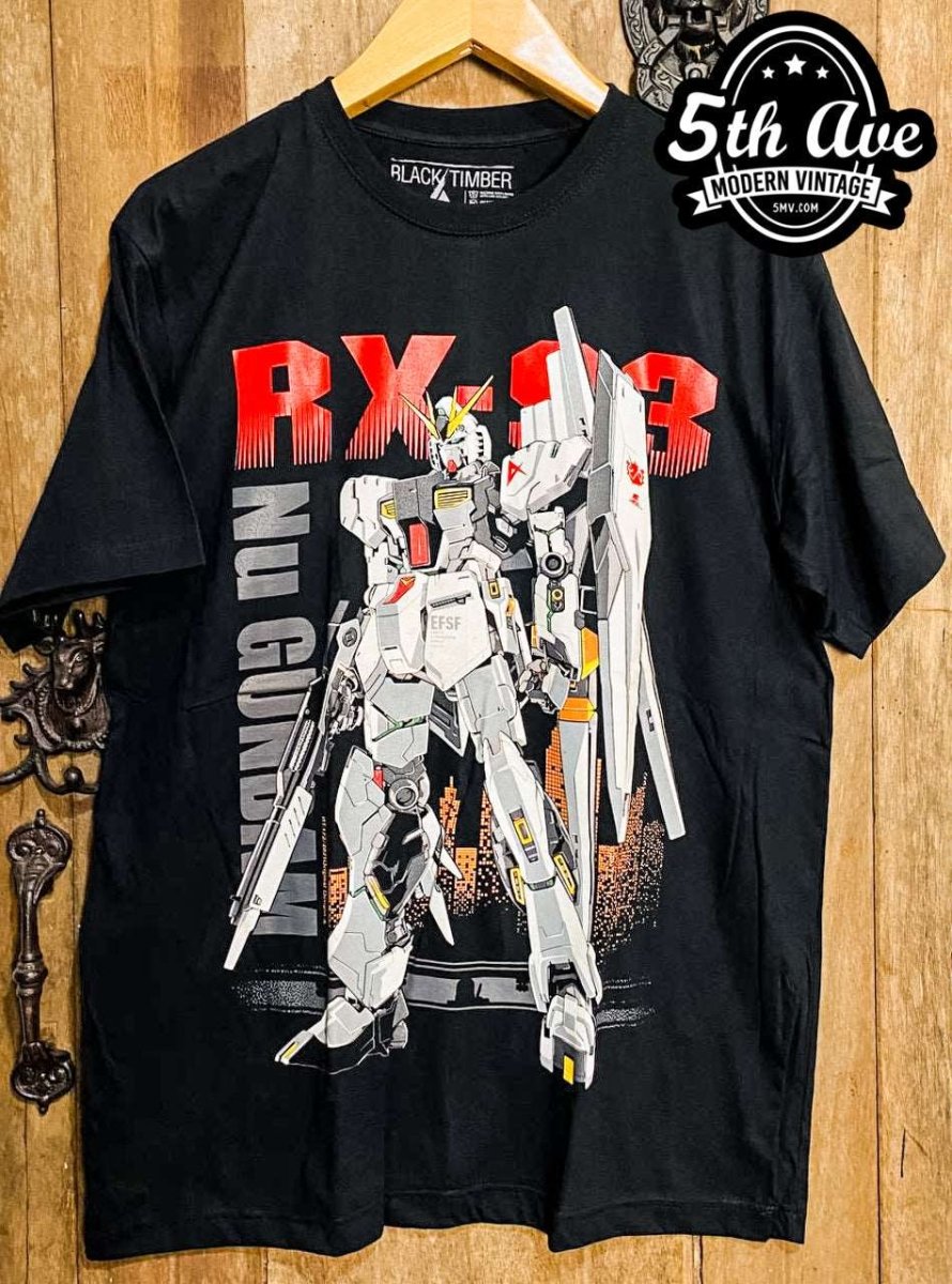 Gundam RX 93 - New Vintage Anime T shirt - Vintage Band Shirts