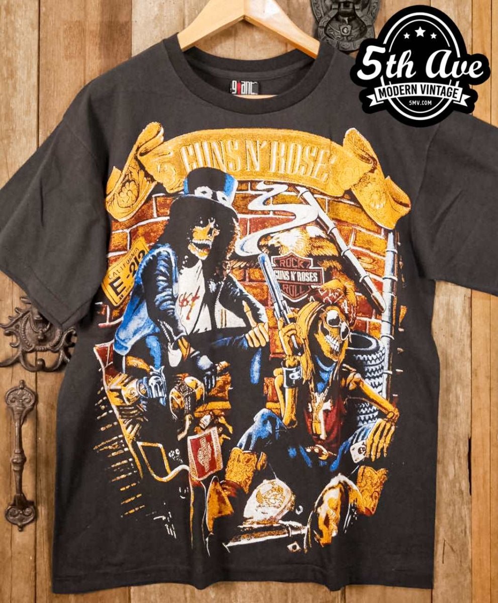 Guns N' Roses - AOP all over print New Vintage Band T shirt - Vintage Band Shirts