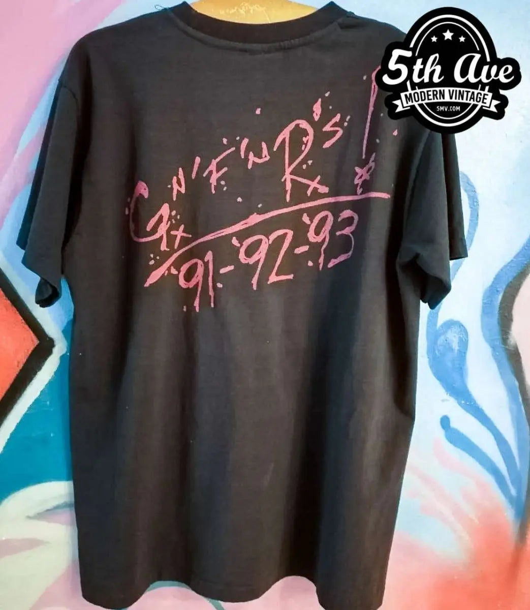 GUNS N' ROSES 91-92 Tシャツ Guns N' Roses: Illusionary Jams - '91-'92-'93 - Vintage Band