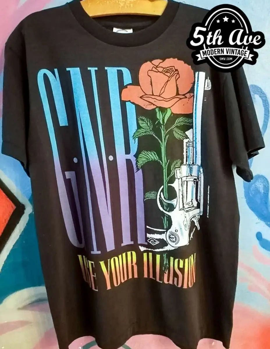 GUNS N' ROSES 91-92 Tシャツ 古着Tシャツ】音楽 Guns N' Roses