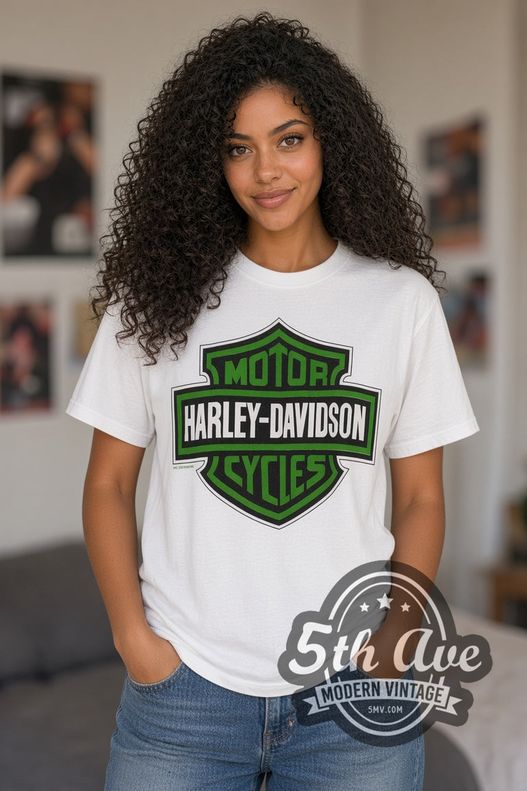Harley-Davidson Savannah Shamrock Vintage Harley T-Shirt