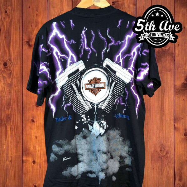 Hotsell XL Harley Davidson Lightning strike shirt