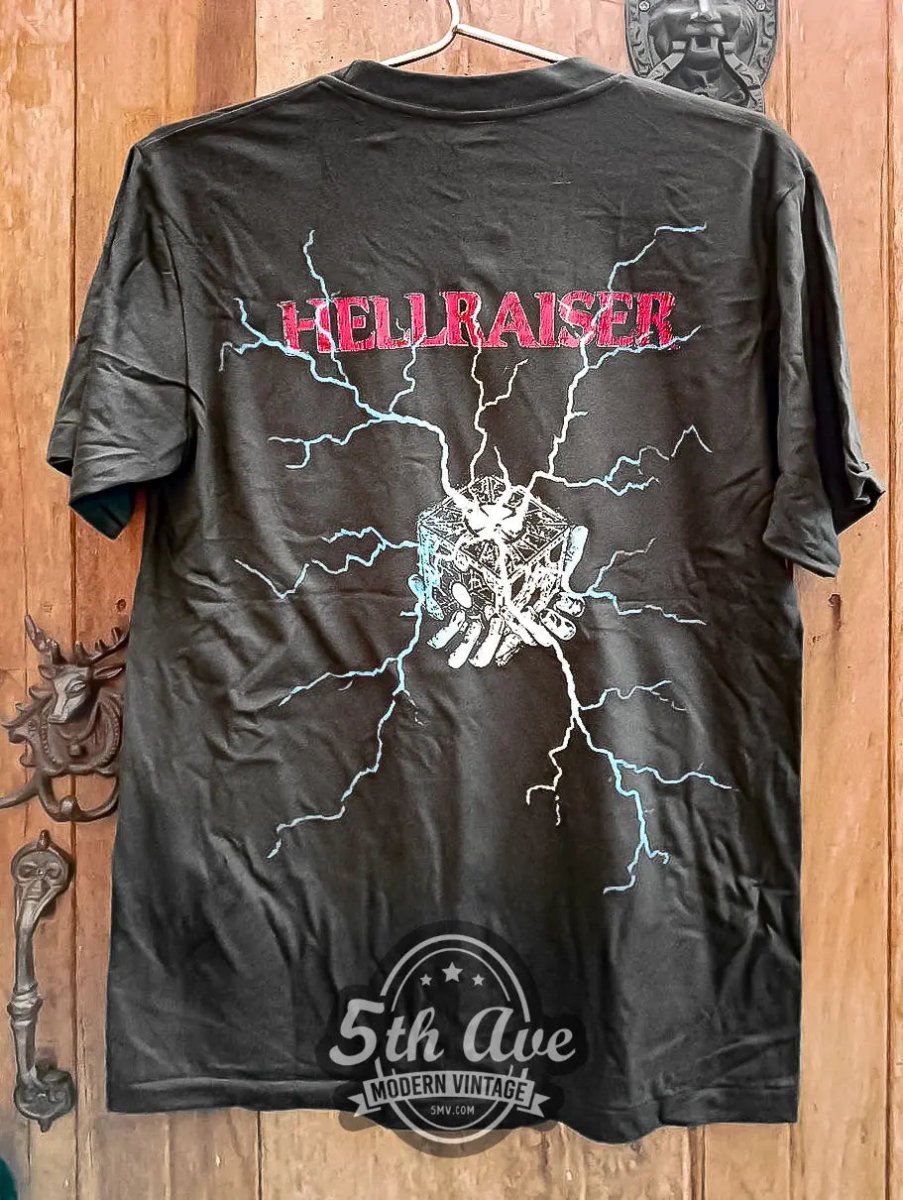 Hellraiser Pinhead the Hell Priest - Vintage Reprint Movie T-Shirt - Vintage Band Shirts