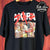 Iconic Resonance: The Akira t shirt with Akira on the Front and Back - Vintage Band Shirts