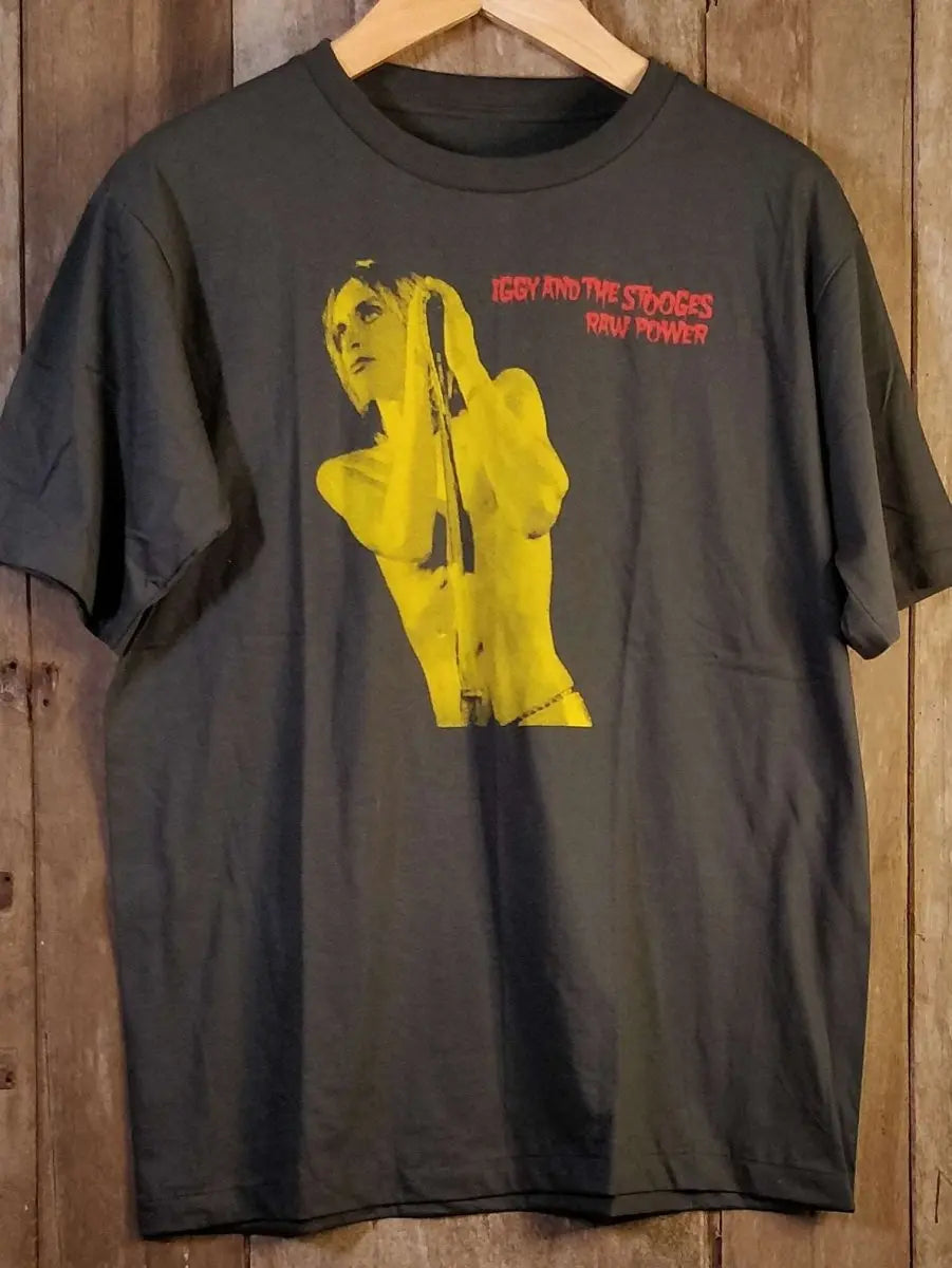 IGGY 100% Cotton New Vintage Band T Shirt - Vintage Band Shirts