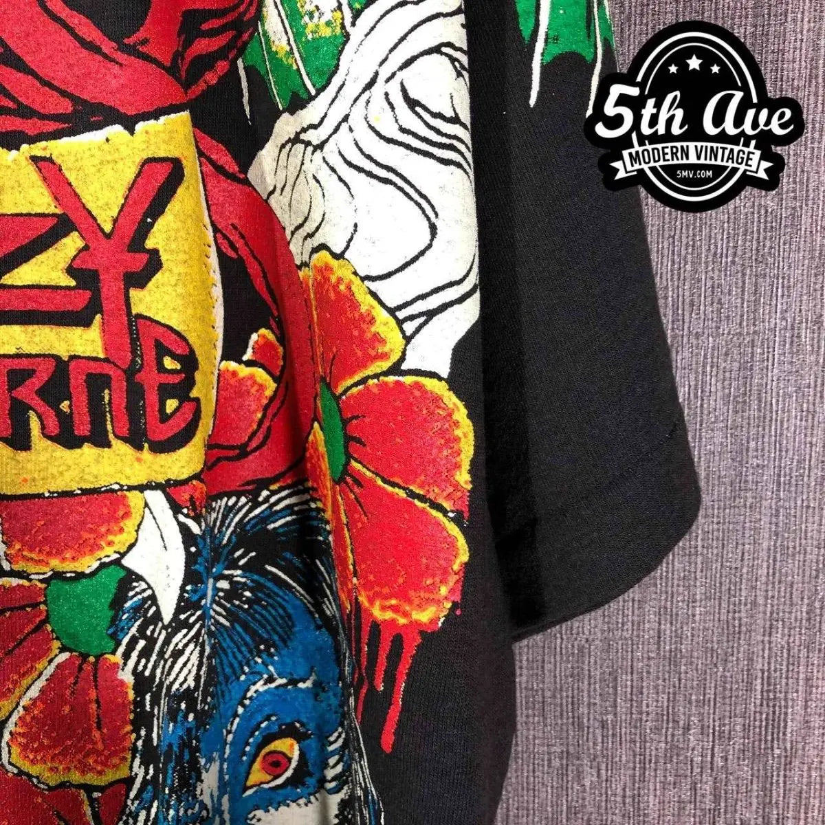 Inked Legacy: Ozzy Tattoo OVA All-Over Print t shirt - Vintage Band Shirts