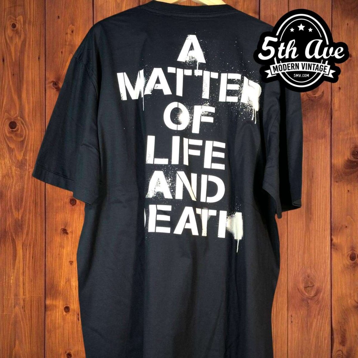 Iron Maiden A Matter of Life and Death - AOP all over print New Vintage Band T shirt - Vintage Band Shirts