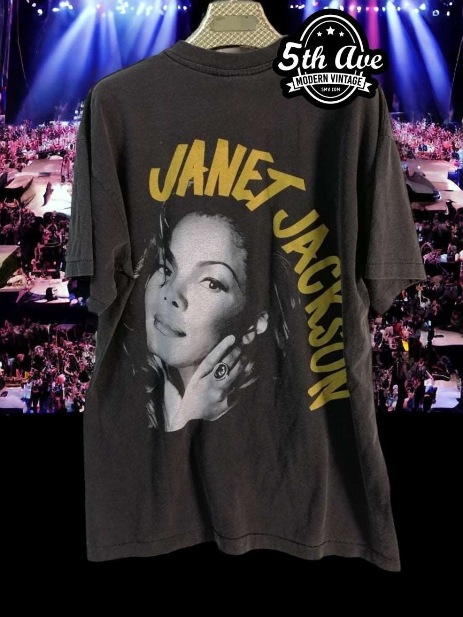 Vintage Y2K 2001 Janet Jackson 2024 Tour T-Shirt size L