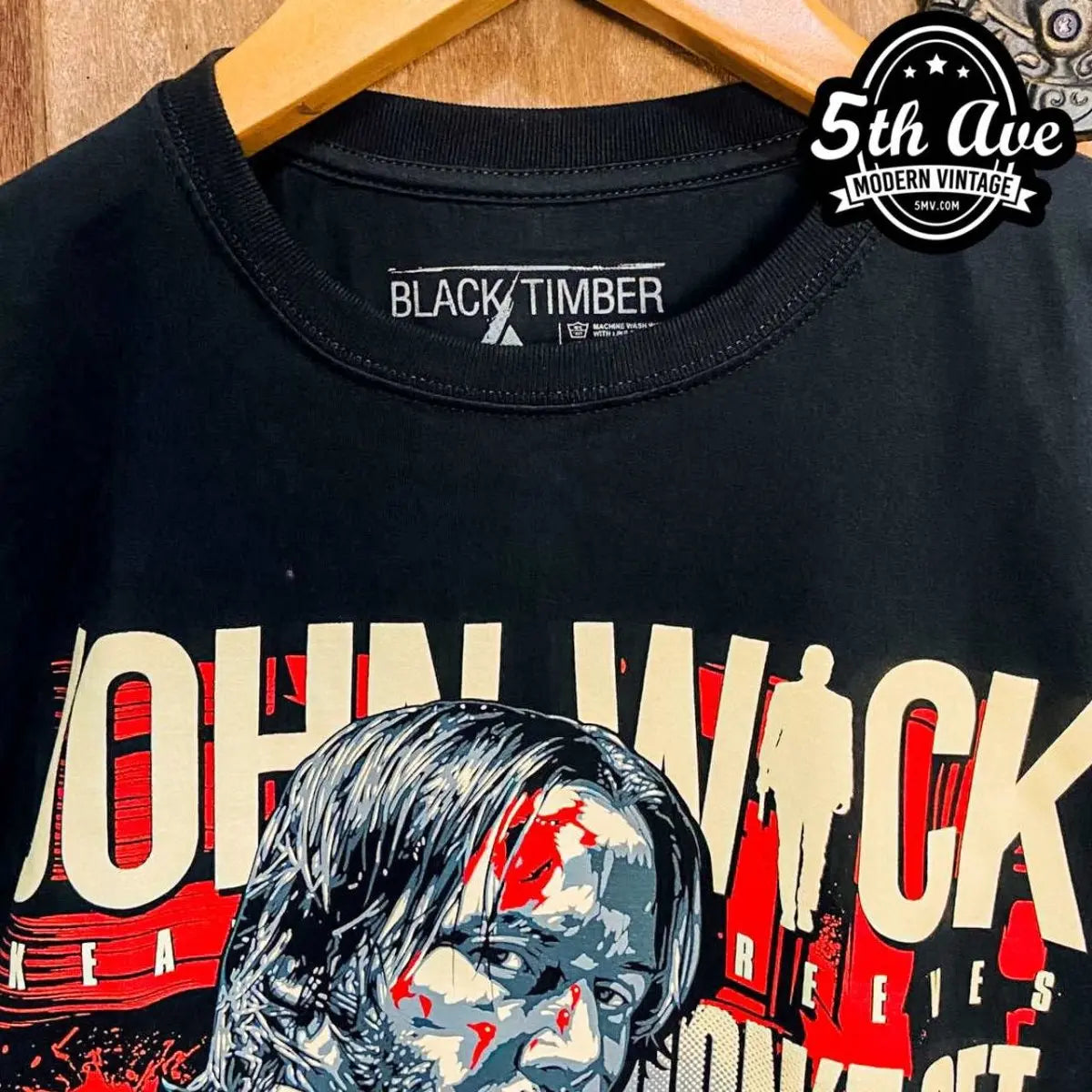 John Wick - New Vintage Movie T shirt - Vintage Band Shirts