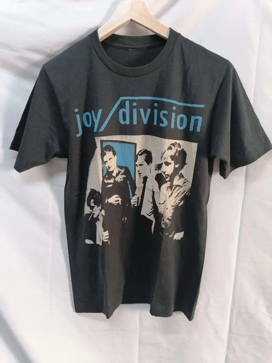 Joy Division Lead Singer Mic Stand T-shirt: Iconic Design, Vintage 