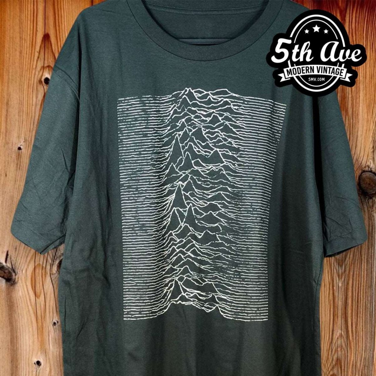 Joy Division Unknown Pleasures - New Vintage Band T shirt - Vintage Band Shirts