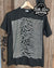 Joy Division Unknown Pleasures Stitch t shirt with "Love Will Tear Us Apart" Artwork - Vintage Band Shirts