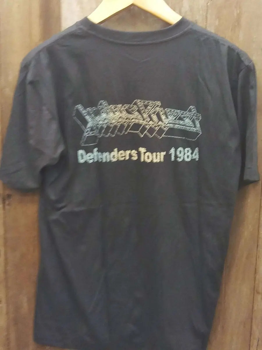 Judas Priest 'Defenders Tour 1984' T-Shirt: A Tribute to Rock Legacy - Vintage Band Shirts
