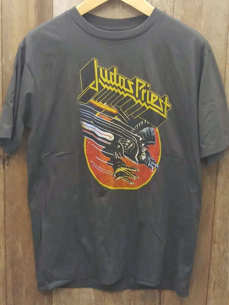 AC/DC Tシャツ① M ブラック JUDAS PRIEST t-shirt metal Judas Priest - Painkiller Solo - ROCK OFF