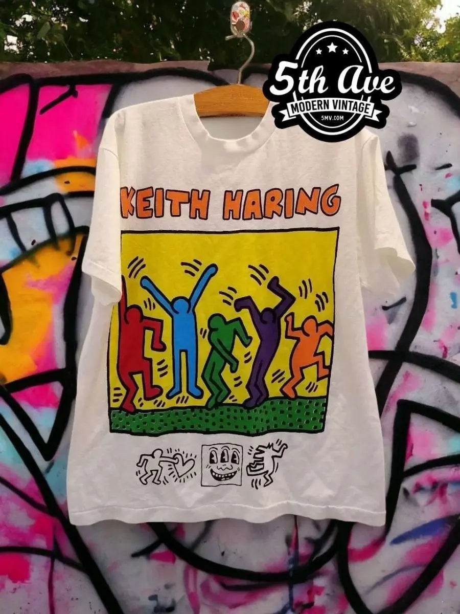 Keith Haring t shirt - Vintage Band Shirts