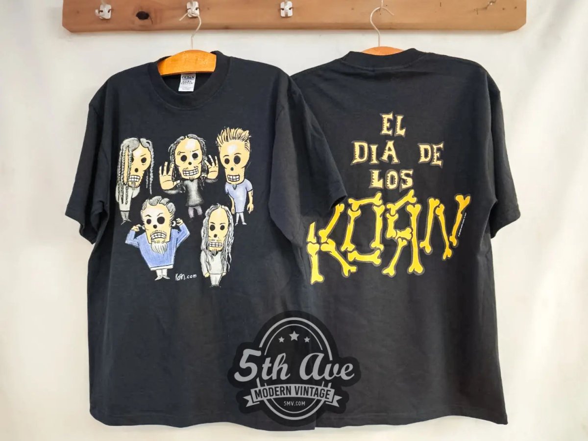 Korn EL DIA DE LOS - New Vintage Band T shirt - Vintage Band Shirts