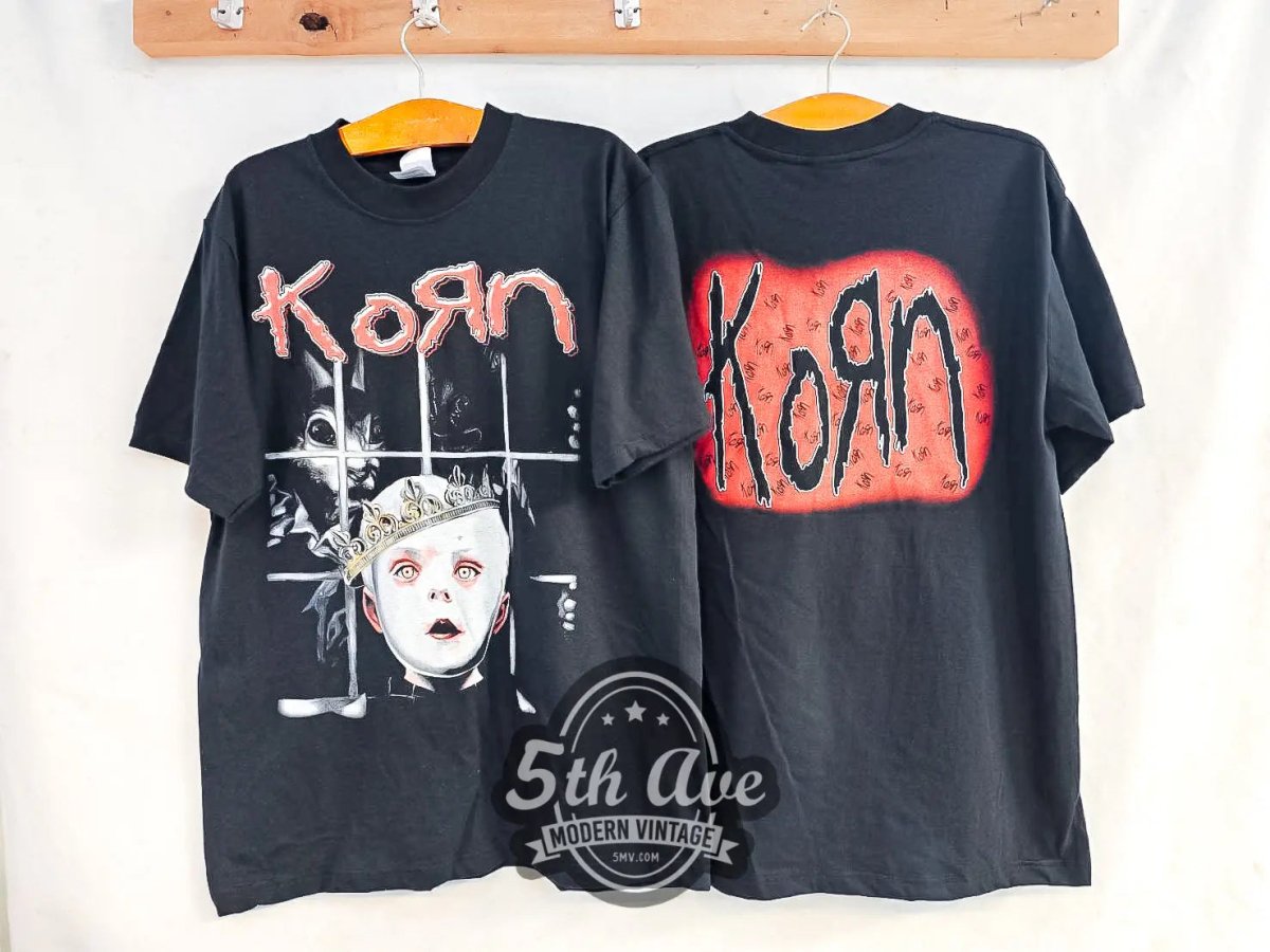 Korn See You on the Other Side - Vintage Reprint Band T-Shirt - Vintage Band Shirts