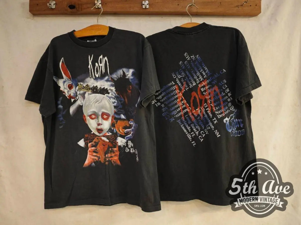 【Raucohouse】2006 World tour pigment over t-shirt 2006 World tour pigment over t-shirt - Raucohouse | 60