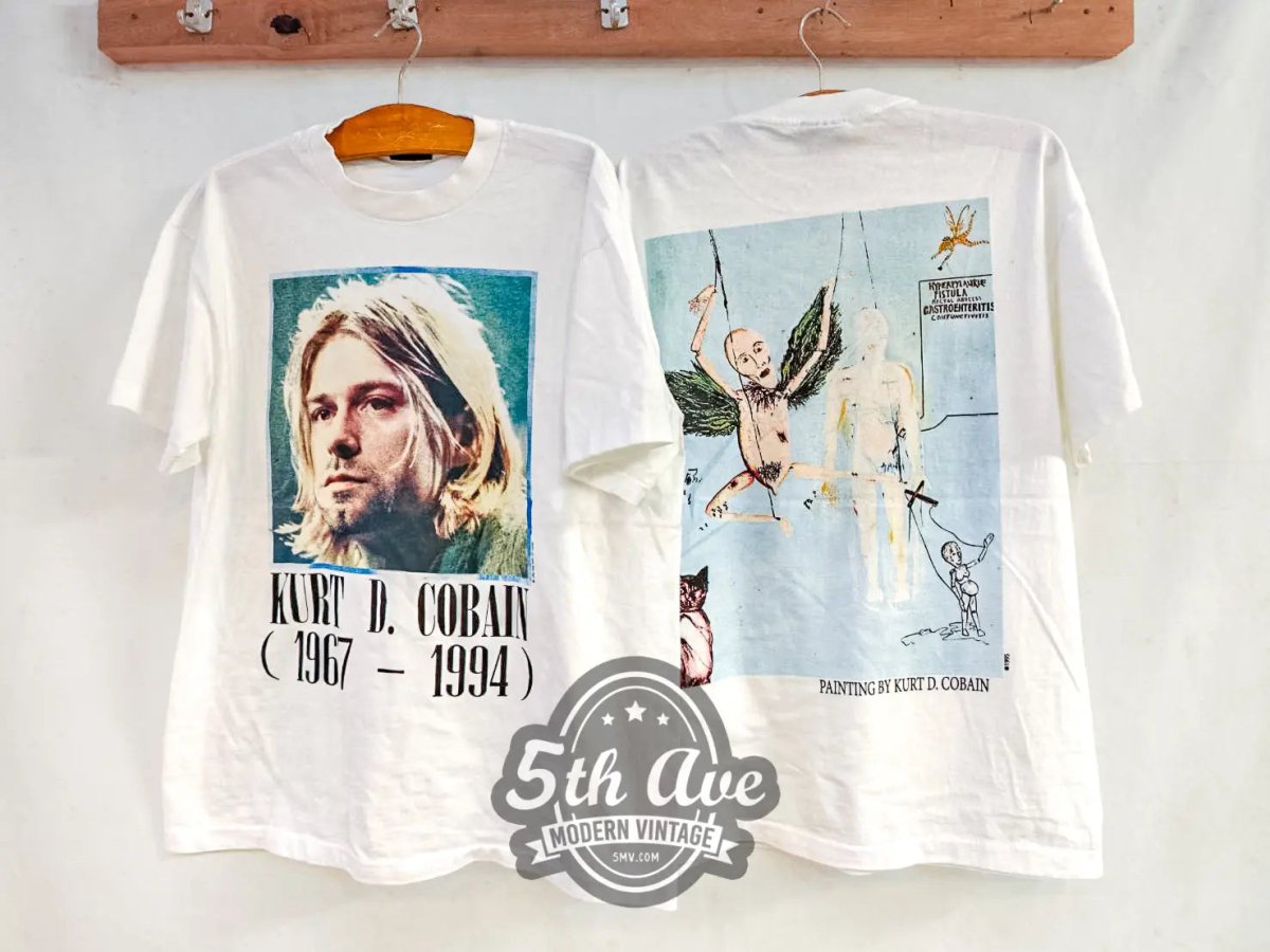 Kurt Cobain 1967 - 1994 - Vintage Band T shirt - Vintage Band Shirts