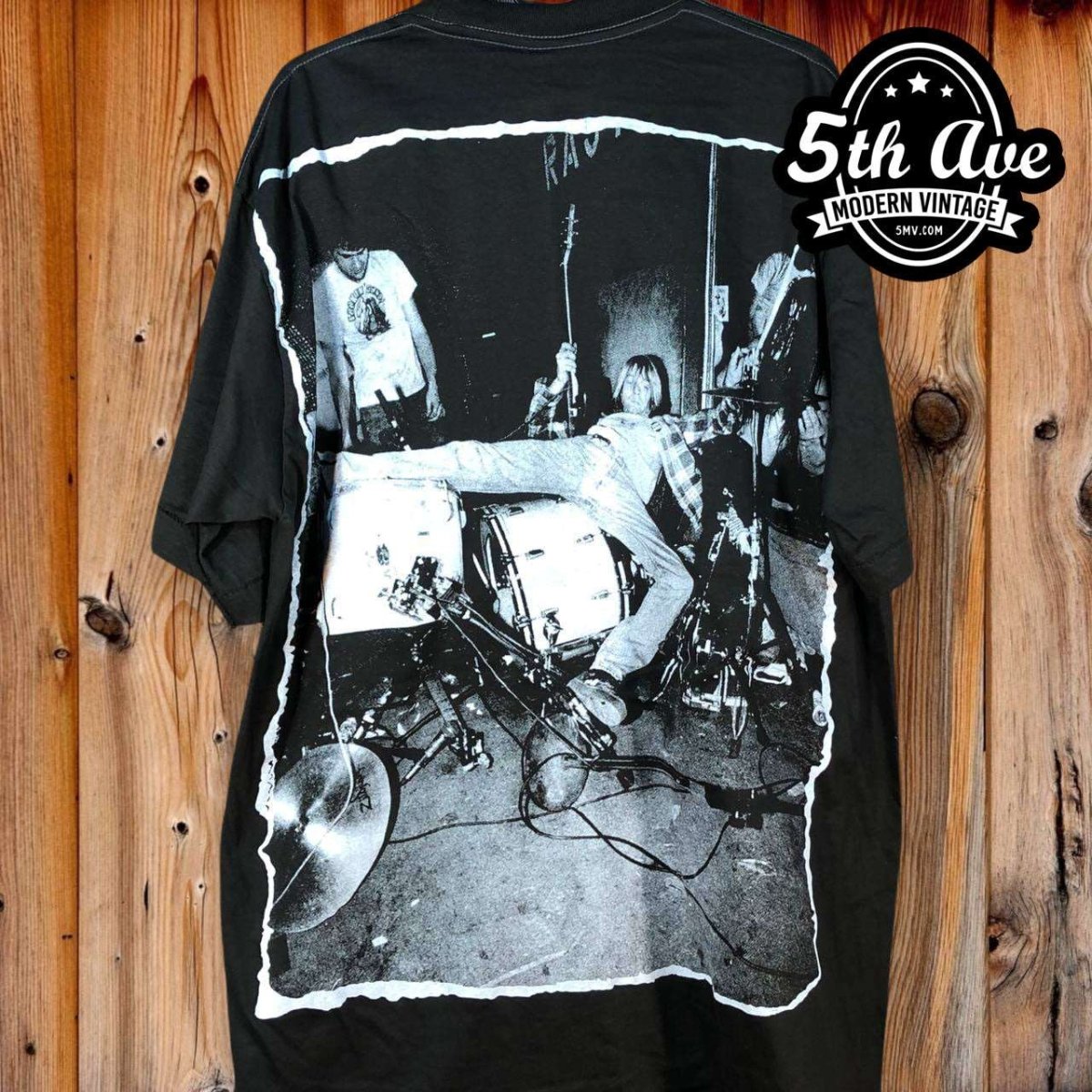 Kurt Cobain Nirvana - AOP all over print New Vintage Band T shirt - Vintage Band Shirts