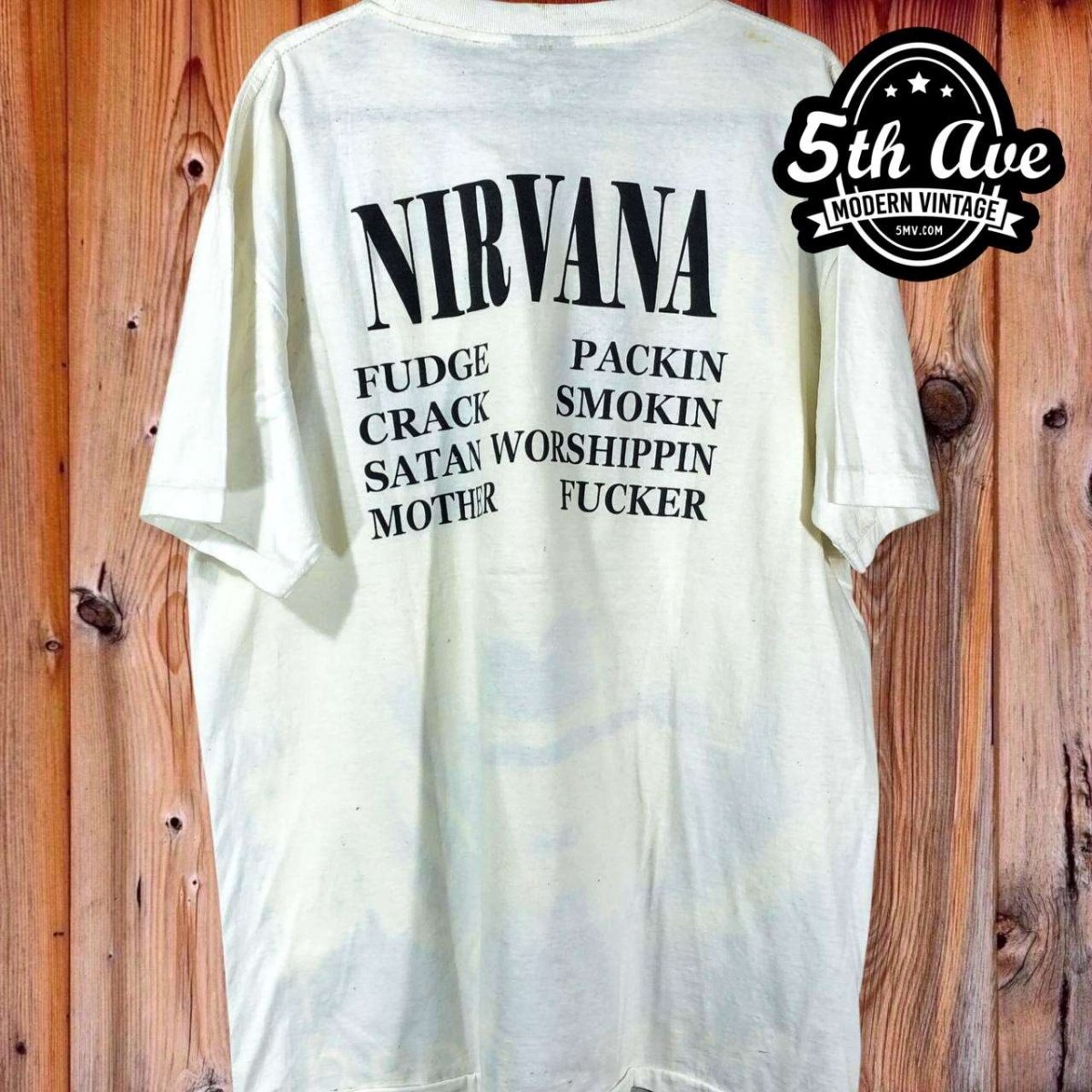 Kurt Cobain Nirvana Grunge Is Dead - AOP all over print New Vintage Band T shirt