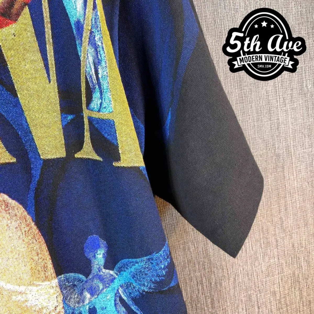 Kurt Cobain Nirvana in The Daily World - AOP all over print New Vintage Band T shirt - Vintage Band Shirts
