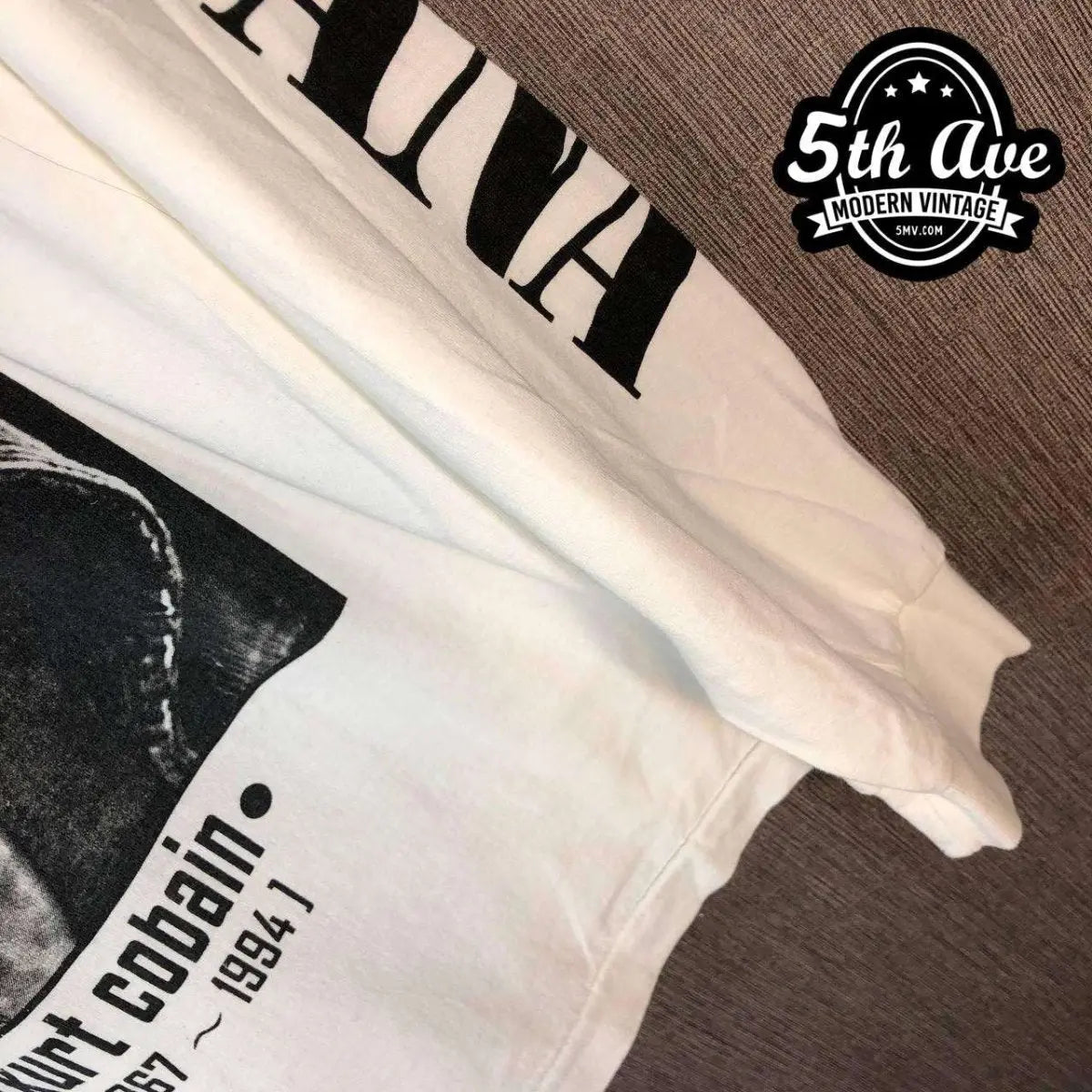 Kurt Cobain Nirvana - New Vintage Band Long Sleeve T Shirt - Vintage Band Shirts