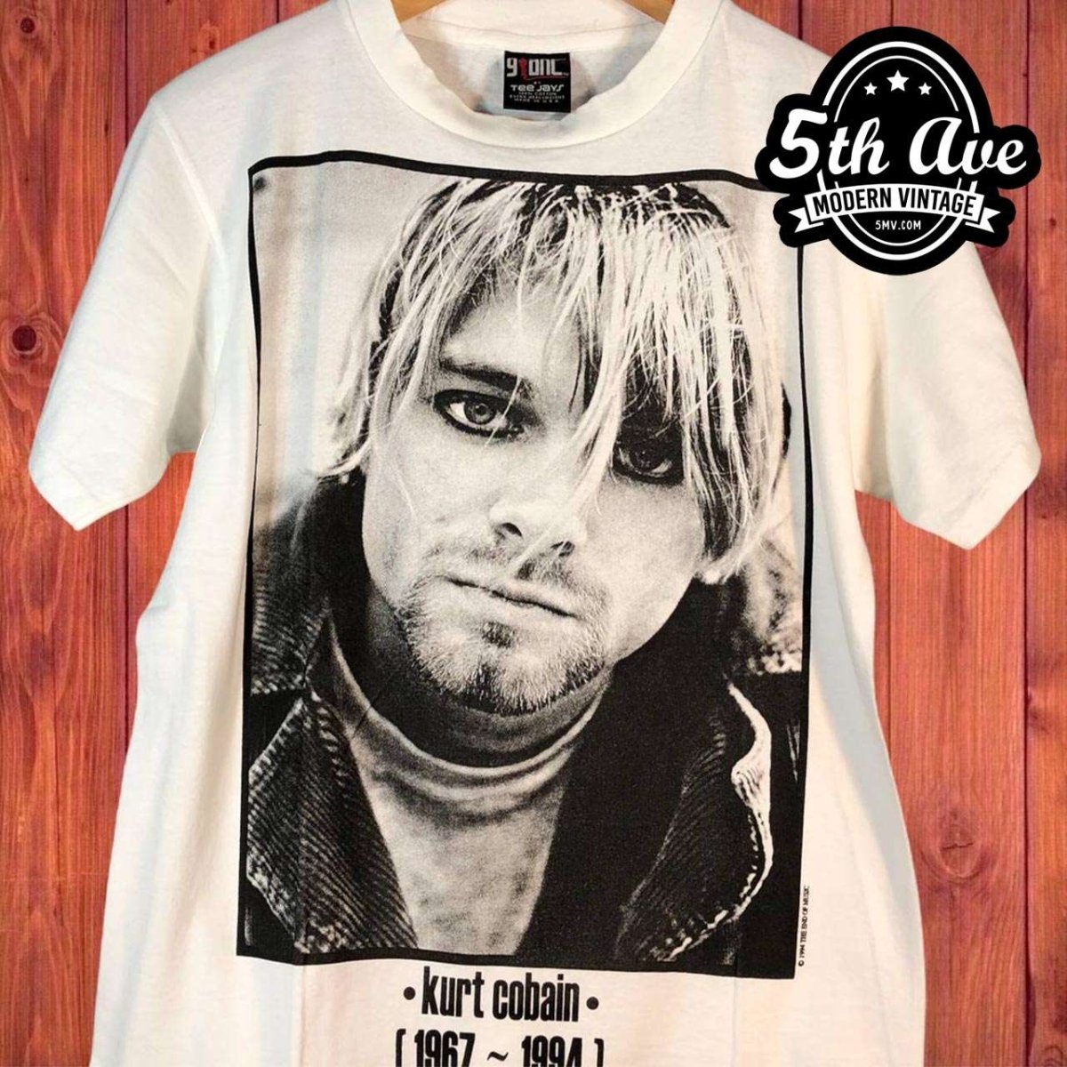 Kurt Cobain Nirvana - New Vintage Band T shirt - Vintage Band Shirts