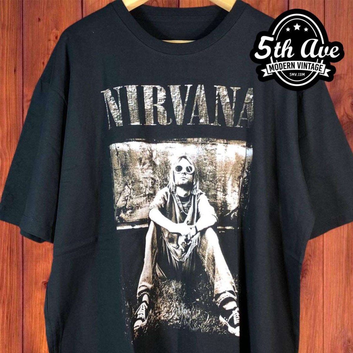 Kurt Cobain Nirvana - New Vintage Band T shirt - Vintage Band Shirts