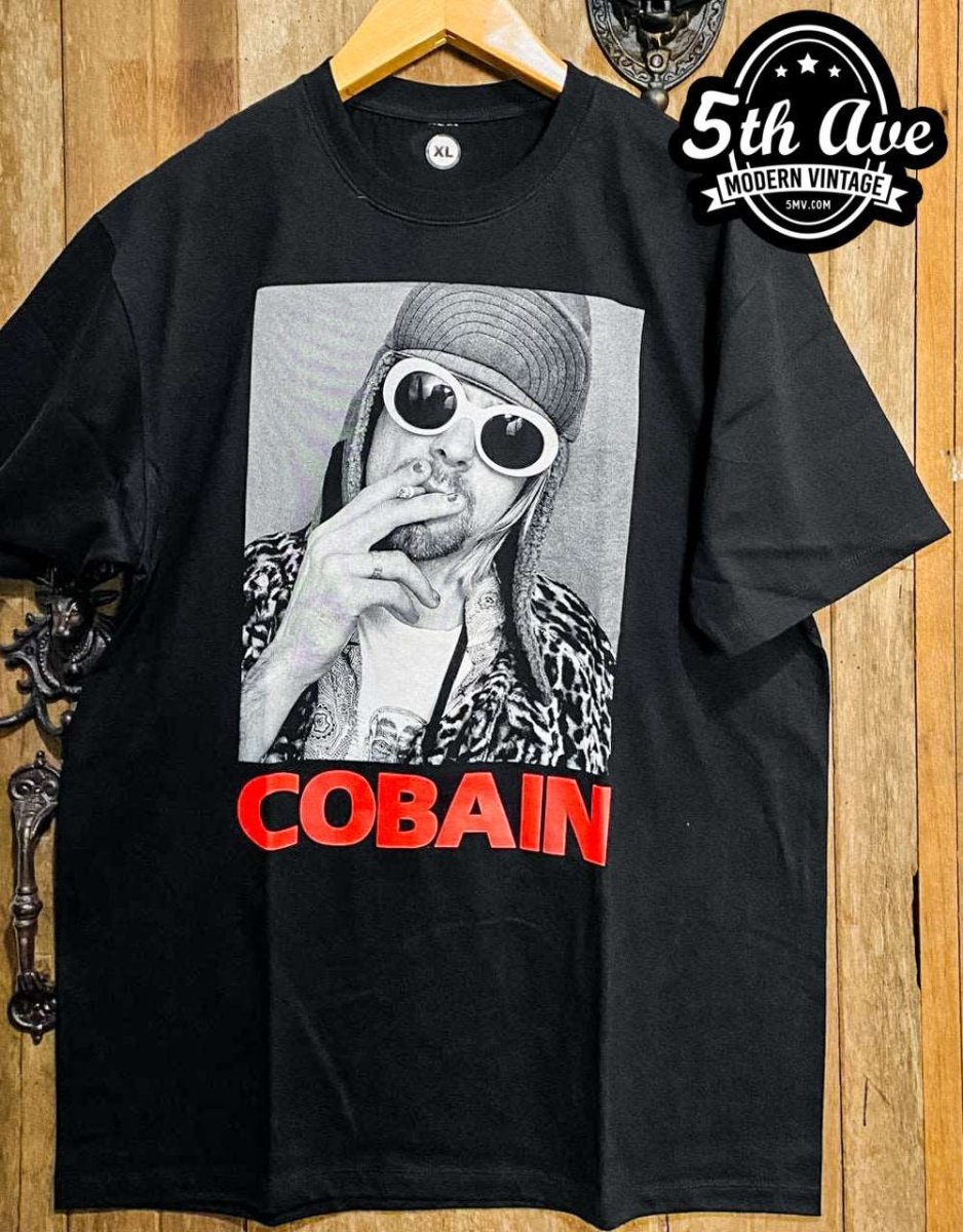 Kurt Cobain Nirvana - New Vintage Band T shirt - Vintage Band Shirts